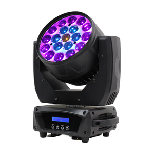 Zoom 19pcs 15w Moving Head Wash Lighting RGBW для диско-клуба FD-LM1915
